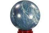 Polished Lazurite Sphere - Madagascar #103763-1